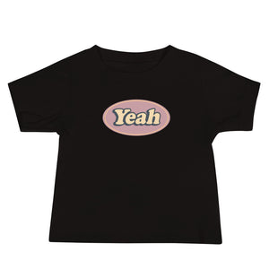 "yeah" Baby Jersey Short Sleeve Tee