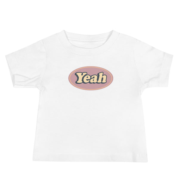 "yeah" Baby Jersey Short Sleeve Tee