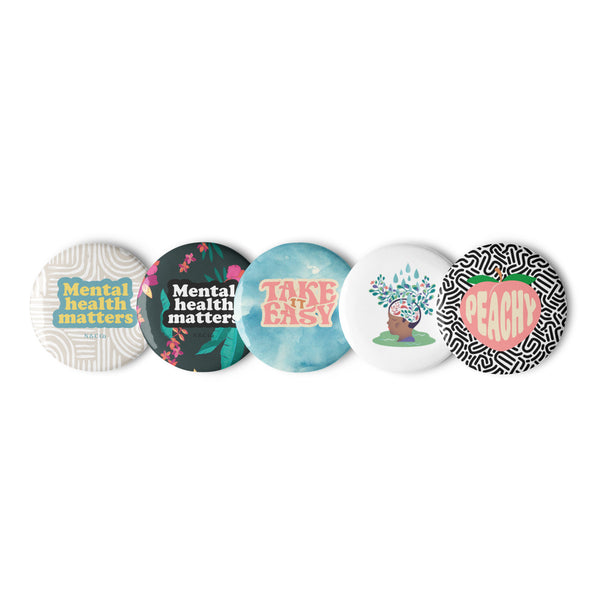 MHM Set of pin buttons