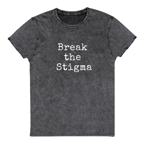 Break The Stigma Unisex Denim T-Shirt