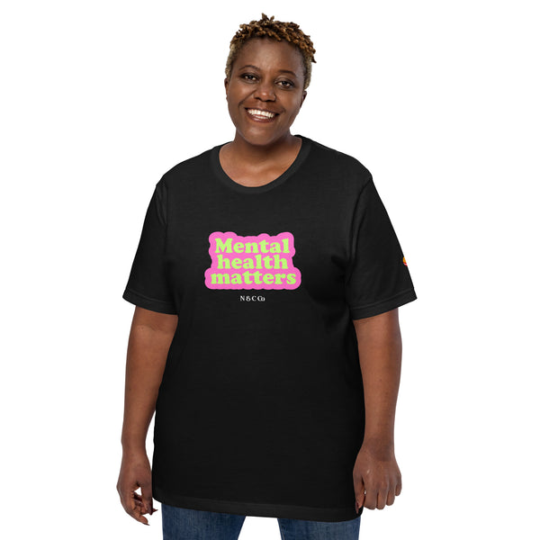 Hot Pink MHM Unisex t-shirt