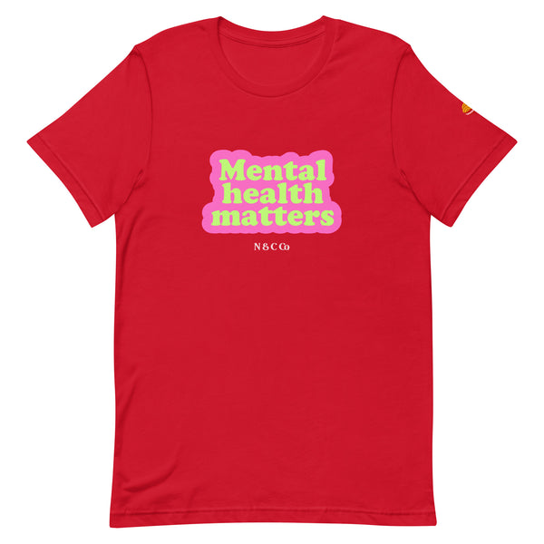 Hot Pink MHM Unisex t-shirt