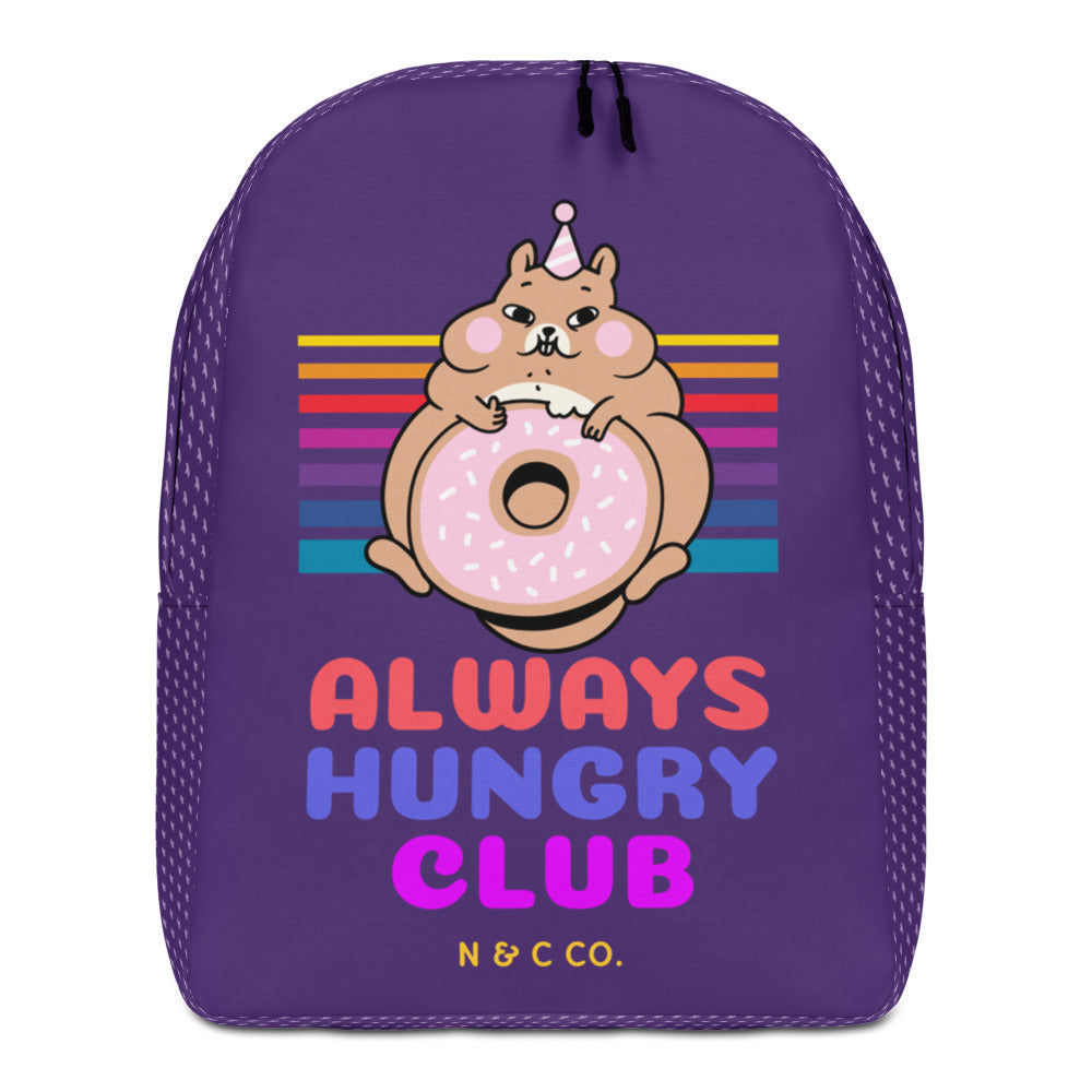 Always Hungry (PURPLE) Minimalist Backpack