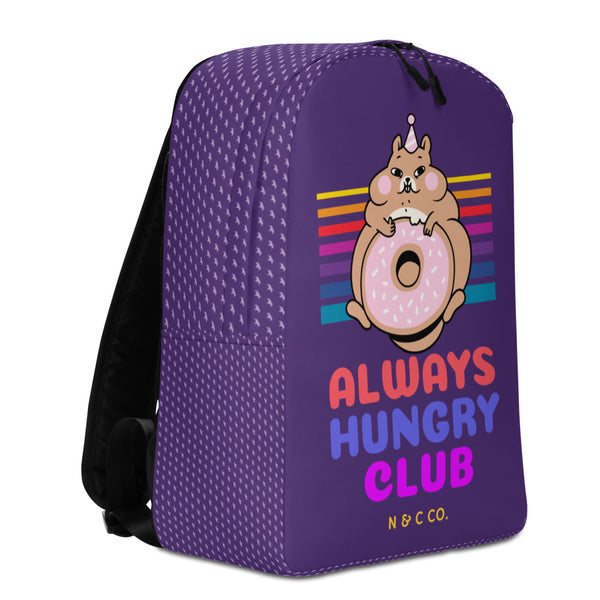 Always Hungry (PURPLE) Minimalist Backpack