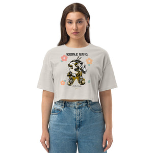 Noodle Gang-No Noo Friends/Loose drop shoulder crop top