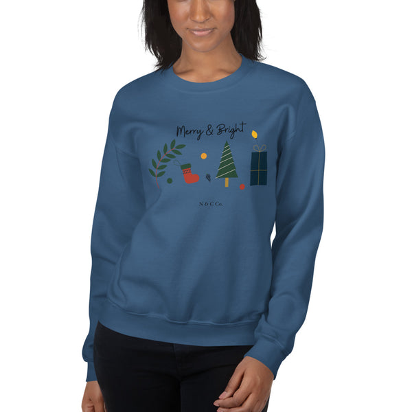 Merry & Bright Unisex Sweatshirt