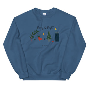 Merry & Bright Unisex Sweatshirt