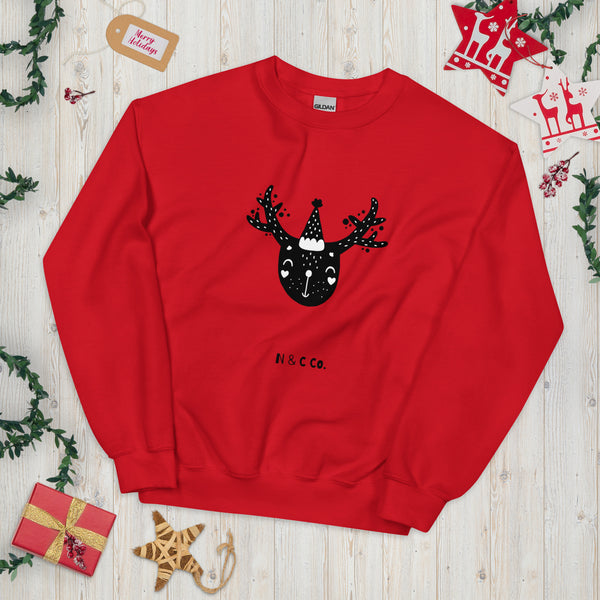 Unisex Reindeer Sweatshirt