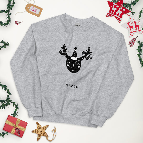 Unisex Reindeer Sweatshirt