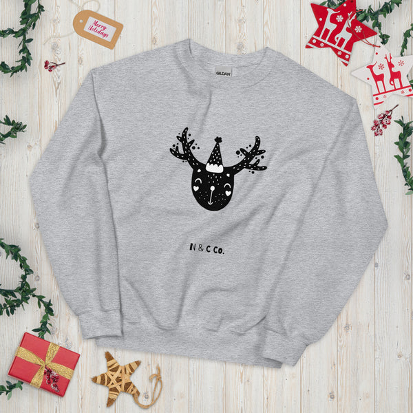 Unisex Reindeer Sweatshirt