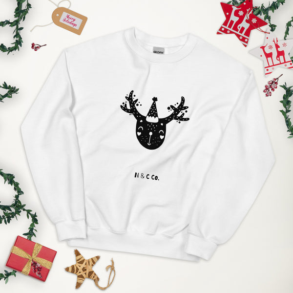 Unisex Reindeer Sweatshirt