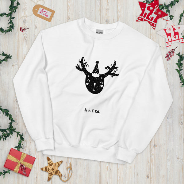 Unisex Reindeer Sweatshirt