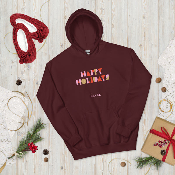 Happy Holidays Unisex Hoodie