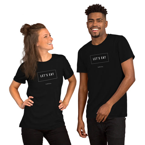 Let's Eat! Short-Sleeve Unisex T-Shirt