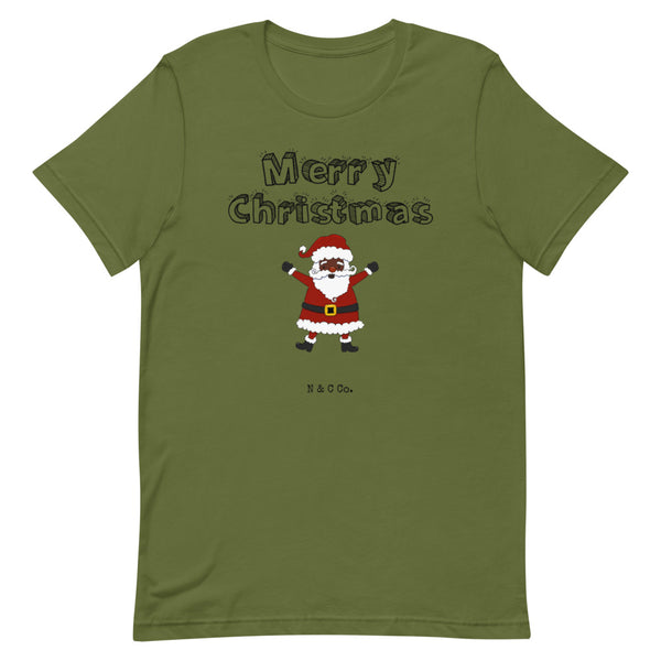 Black Santa- Representation Matters! Short-Sleeve Unisex T-Shirt