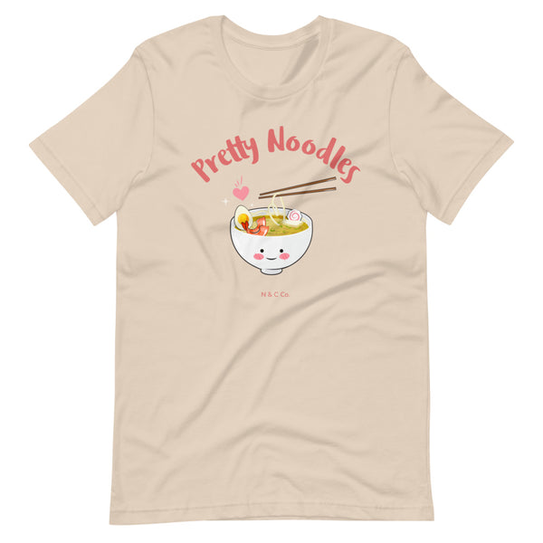 Pretty Noodles Short-Sleeve Unisex T-Shirt