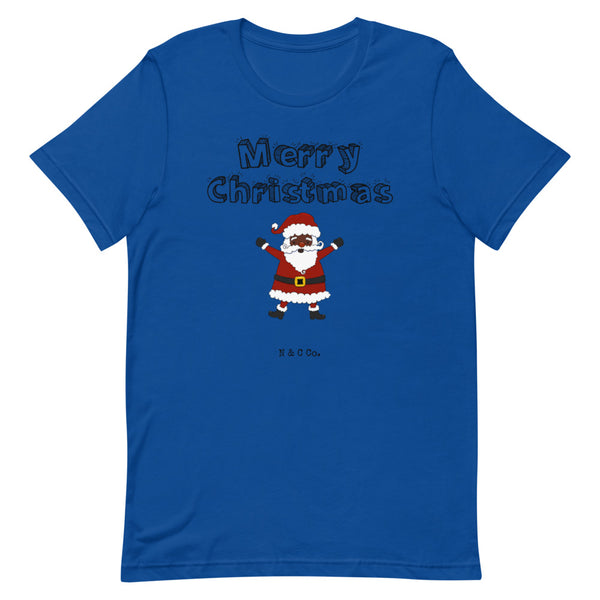 Black Santa- Representation Matters! Short-Sleeve Unisex T-Shirt