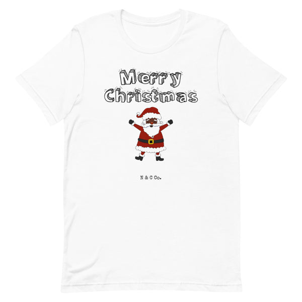 Black Santa- Representation Matters! Short-Sleeve Unisex T-Shirt