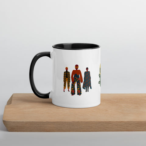 Ladies FIRST Mug with Color Inside