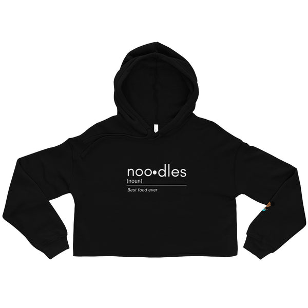 Minimal Noodle Crop Hoodie