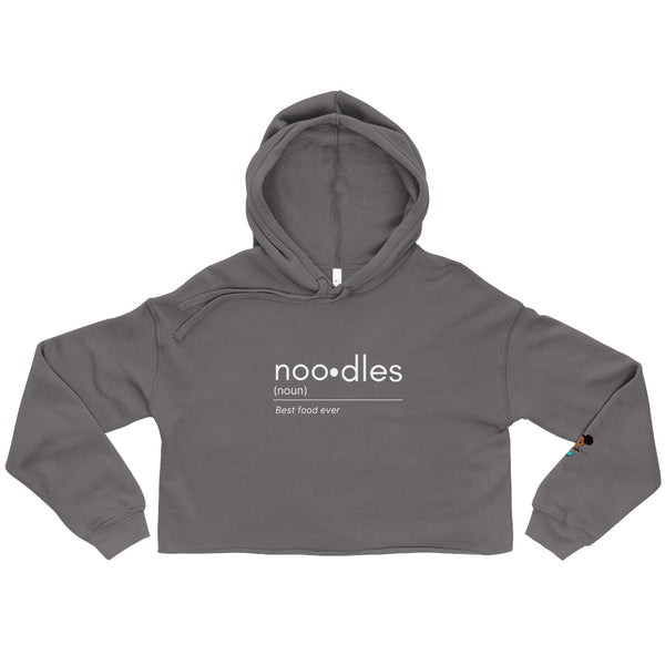 Minimal Noodle Crop Hoodie