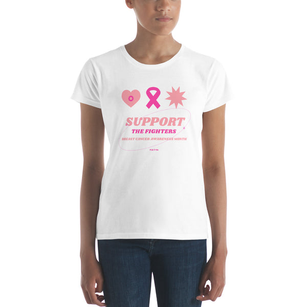 LIMITED EDITION!  Support the fighters.  Women's short sleeve t-shirt