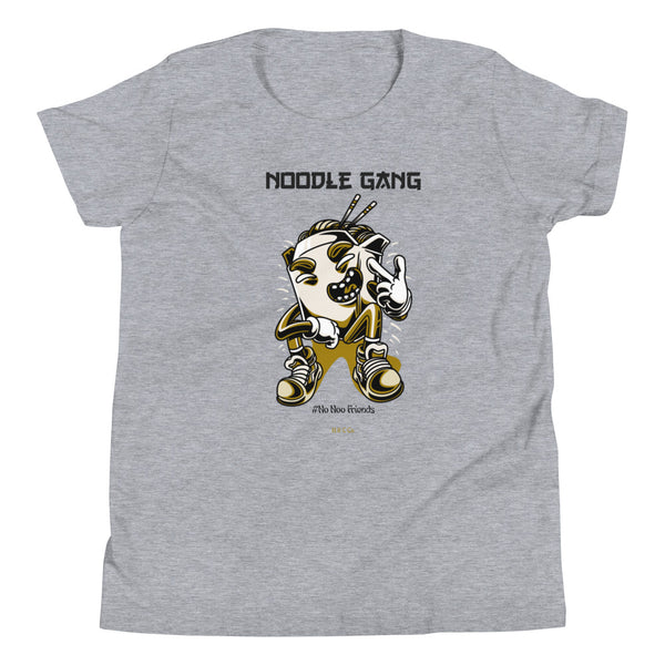 Youth Noodle Gang!  No Noo Friends!  Short Sleeve T-Shirt