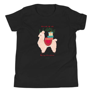 Youth La La La Llama  Short Sleeve T-Shirt