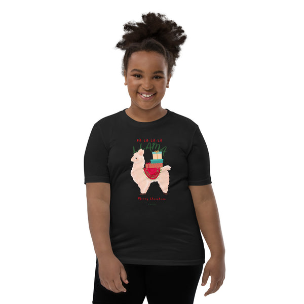 Youth La La La Llama  Short Sleeve T-Shirt