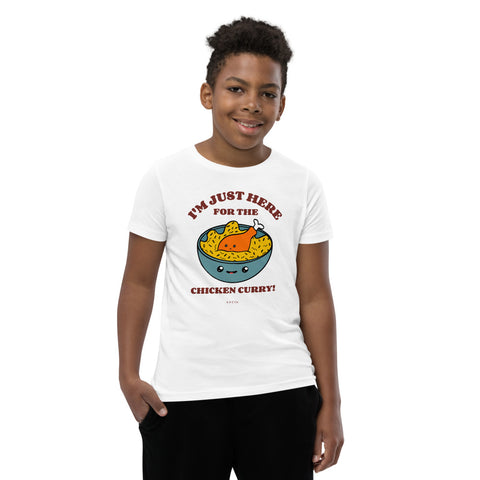 Youth- Chicken Curry!   Short Sleeve T-Shirt