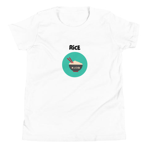 Youth Rice Bowl  Short Sleeve T-Shirt